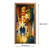 Türposter 90x200 cm Türaufkleber Türtapete Türfolie Produktbild-Vorschau 2