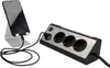Presa UNITEC a 3 vie Schuko USB A/C con interruttore a Anteprima dell’immagine prodotto 7
