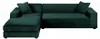 Sesselbezug 1 Sitzer 90-140cm - Samt - Grün - Stretch Produktbild-Vorschau 8
