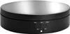 A black rotating display stand with a silver top surface, showing buttons and a USB port on the front. Náhled obrázku produktu