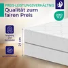Taschenfederkernmatratze 140 x 190 cm H2 -  Höhe 21 cm - Produktbild-Vorschau 3