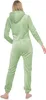 Basisstoff Kitten Damen Jumpsuit Teddy Fleece Grün Gr. M Produktbild-Vorschau 3