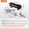VEVOR Zughupen-Set, 4 Trompeten-Lufthupen-Set, 150 dB Produktbild-Vorschau 7