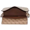 GUESS Damen Umhängetasche Meridian Latte Logo : beige-26 Produktbild-Vorschau 15