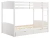 Etagenbett 2 x 120 x 200 cm - 2 Schubladen - Kiefer und MDF Produktbild-Vorschau 6