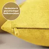 Blumtal 2er Set Kissenbezug 60x60 cm Chenille - Kuscheliges Produktbild-Vorschau 3
