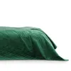 Narzuta na łóżko LAILA Velvetowa 260x280 butelkowa zieleń Podgląd zdjęcia produktu 4