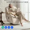 Relaxační křeslo FLEXISPOT XC6 Oval s dekou, otočné o 360° Náhled obrázku produktu 2