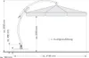 Sun Garden Easy-Sun  3,5m anthrazit/beige Ampelschirm Produktbild-Vorschau 5