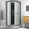 Cabine de douche 1/4 de cercle 85x85x200 cm - Portes Voir les images du produit 2
