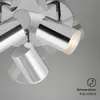 LED Badleuchte Spotleuchte IP44 GU10 IP44 W chrom Produktbild-Vorschau 4