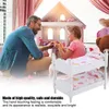 Dětské hračky, postel pro panenky, patrová postel pro Náhled obrázku produktu 4
