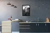 MuchoWow® MuchoWow® Gerahmtes Poster Schwarz-Weiß-Bild der Produktbild-Vorschau 2
