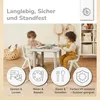 Bieco Kinderstuhl ab 1 jahr bis 80 kg belastbar stapelbar | Produktbild-Vorschau 5