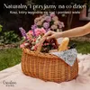 Creative Home Kosz Wiklinowy z uchwytem i oplotem | 45x Podgląd zdjęcia produktu 9