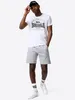 T-shirt uomo regular fit KILCHOAN Bianco/Nero/Grigio L Anteprima dell’immagine prodotto 2