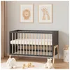 Baby-Delux Babybett Kinderbett 60x120 Juna anthrazit Produktbild-Vorschau 2