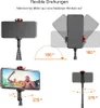 Selfie Stick Bluetooth, Aluminium Selfie Stick Stativ Produktbild-Vorschau 3