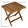 DEGAMO Hocker Gartenhocker Klapphocker Holzhocker FRANCE Produktbild-Vorschau 3