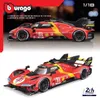 BBURAGO Ferrari 499P #51, Model samochodu sportowego, Podgląd zdjęcia produktu 22