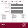HOOZ GN Behälter 1/6 Edelstahl, 100 mm Höhe Wärmebehälter Produktbild-Vorschau 3