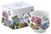 Porcelanowy kubek baryłka 470ml - HYDRANGEA GARDEN, Podgląd zdjęcia produktu 1