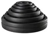 Disco Olimpionico Nero 15 Kg Hms Tod15 Anteprima dell’immagine prodotto 8