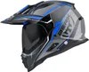 Berik MX313 Volstom Adventure Pro Enduro Helm, grau/blau, L Produktbild-Vorschau 3