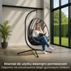 Swoods XXL Fotel Wiszący ze Stelażem – Do Wnętrz i na Podgląd zdjęcia produktu 3