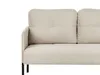 BELIANI 2-Sitzer Sofa Beige Stoffbezug Gesteppt Hohe Produktbild-Vorschau 6
