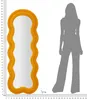 FURNLUX Nástenné zrkadlo "Teddy", žltá farba, 40 cm / Náhľad obrázku produktu 8