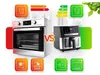 Frytkownica beztłuszczowa Air fryer Berdsen BD-655 czarna Náhľad obrázku produktu 22