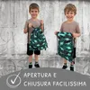 HECKBO Sacca sportiva per bambini con motivo dinosauri | Anteprima dell’immagine prodotto 5
