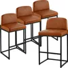 VEVOR Barhocker Thekenhocker 4 Stk. (925 mm hoch) Produktbild-Vorschau 1