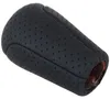 Mazda 5, 2005-2013, versnellingspookknop, zwart, eco-leer, Productafbeelding-voorbeeld 2