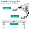 Diagram showing installation dimensions and connection types for a shower/bath faucet. Produktbild-Vorschau