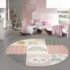 Kinderzimmer Teppich Spielteppich Regenbogen Herzchen Produktbild-Vorschau 1