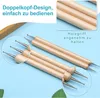 Set d'outils de poinçonnage 14 pièces Dotting Tools pour Voir les images du produit 4