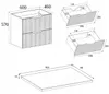 RODAN | Waschbeckenunterschrank 60 cm - Braun - Geriffelte Produktbild-Vorschau 7