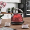Arendo Retro Wasserkocher Edelstahl, Vintage Style, 1,7 L, Produktbild-Vorschau 6