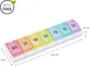 WELLGRO Tablettenbox für 7 Tage - Pillendose - 1 Fach pro Produktbild-Vorschau 2
