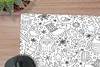 MuchoWow® Mauspad Mousepad Design - Winter - Schwarz - Weiß Produktbild-Vorschau 2
