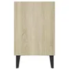 Mobili TV vidaXL con gambe in metallo, rovere Sonoma, 103,5 Anteprima dell’immagine prodotto 5