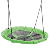 A green and black nest swing suspended by ropes against a white background. Náhľad obrázku produktu