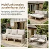 Ensemble de mobilier de jardin extensible Flieks pour 3 à 5 Voir les images du produit 6