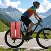 Borsa portapacchi Wiltec rossa, portapacchi per bicicletta Anteprima dell’immagine prodotto 2