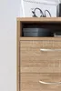 FineBuy, mobilní úložný box, bílý, 33 x 63 x 38 cm, Náhled obrázku produktu 6