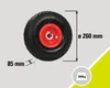 Pannensicheres Rad, bis 200 kg, m. Kunststofffelge u. Produktbild-Vorschau 4