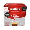 A box of Lavazza A Modo Mio Qualita Rossa coffee capsules, with a cup of coffee shown. Produktbild-Vorschau