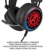 Microfono per cuffie da gioco ERT GROUP, cuffie a LED con Anteprima dell’immagine prodotto 4